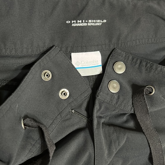 Black Columbia Omni Shield Trail Pants - Picture 6 of 7